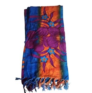 Colorful Floral Sarong